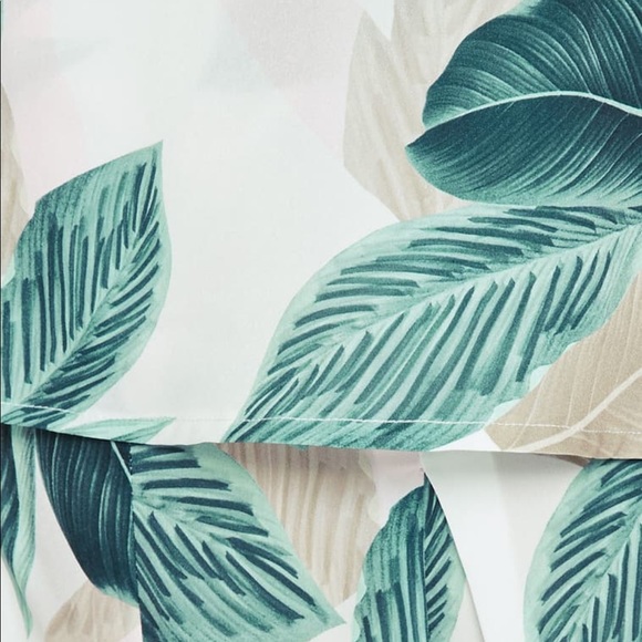 Nordstrom Misguided Print Off The Shoulder Romper - Picture 7 of 7